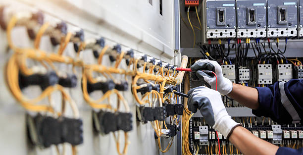 Professional Electrician technician working in New Fairview, TX